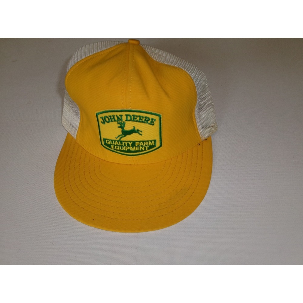 JOHN DEERE TRACTOR 90S    90S   SNAPBACK    HAT CAP VINTAGE M2
